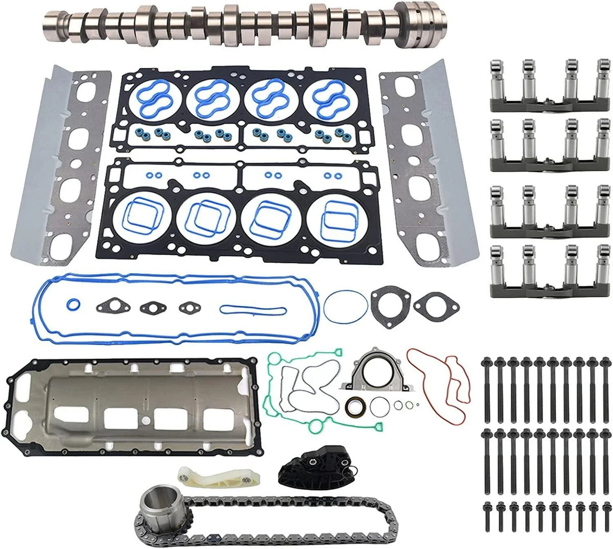 Camshaft Cylinder Head Gasket Set for Ram 2500 3500 (2003–2023) 53021720AB