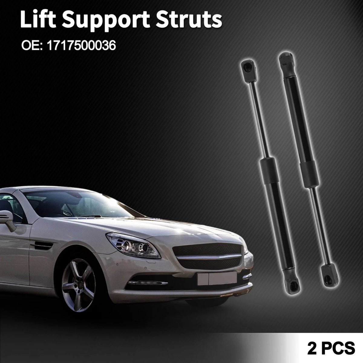 Rear Hatch Lift Supports Struts No. 1717500036 for Mercedes-Benz SLK (2004–2011)