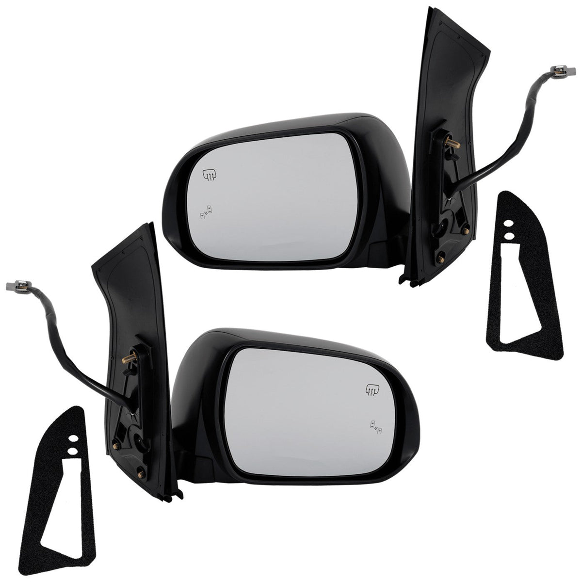 Heated Mirror Pair for Toyota Sienna
