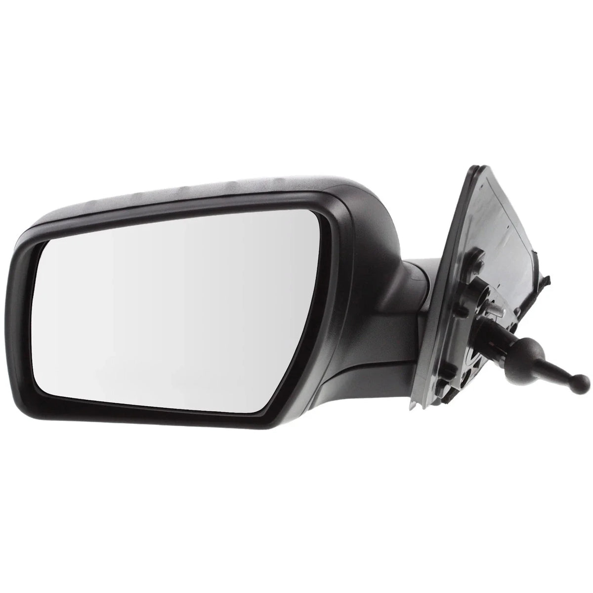 Left Manual Remote Mirror Textured Black Folding for Kia Soul 2010-2013