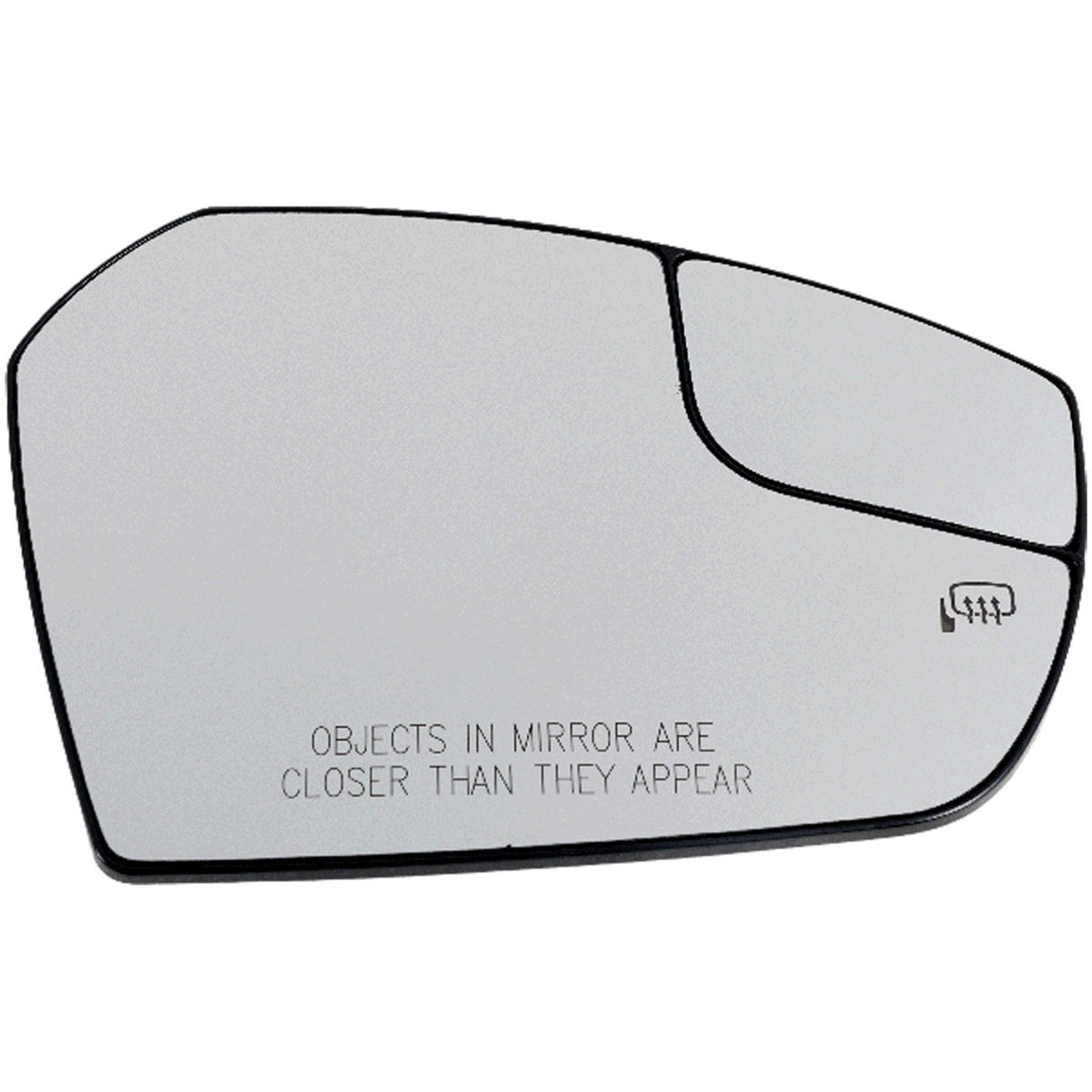 Right Heated Mirror Glass for 2017-2019 Ford Escape Passenger Side