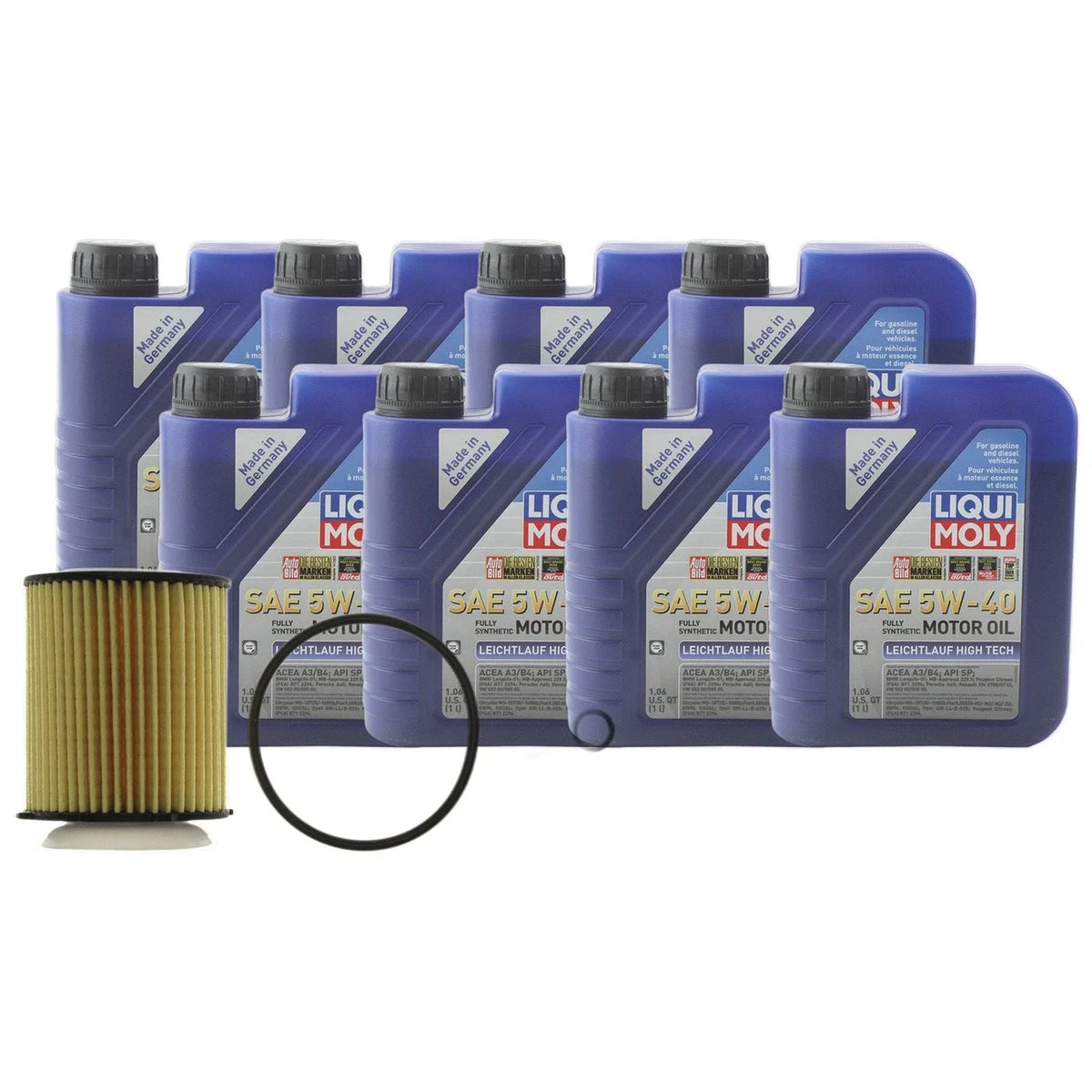 5W40 Engine Oil Change Kit by Liqui Moly for Metris (2016–2023)