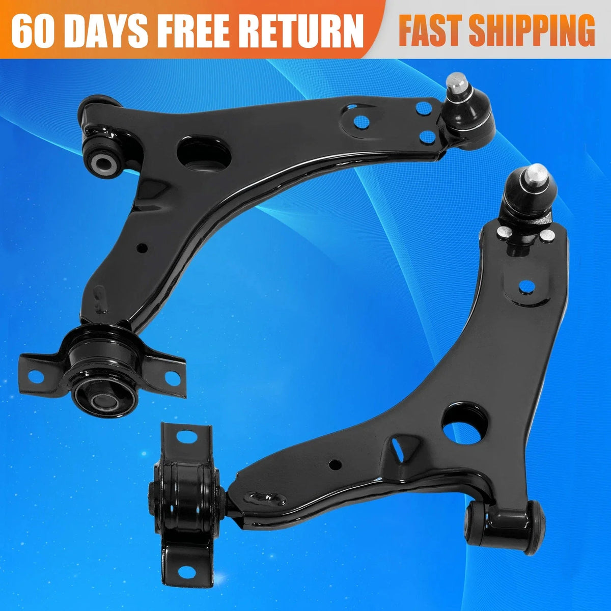 2-Piece Front Lower Control Arm Set for Ford Focus 2006-2011