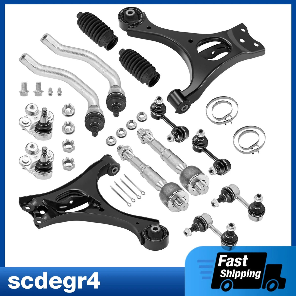 Front Control Arms Tie Rods Sway Bars for Honda Civic (2006–2011)