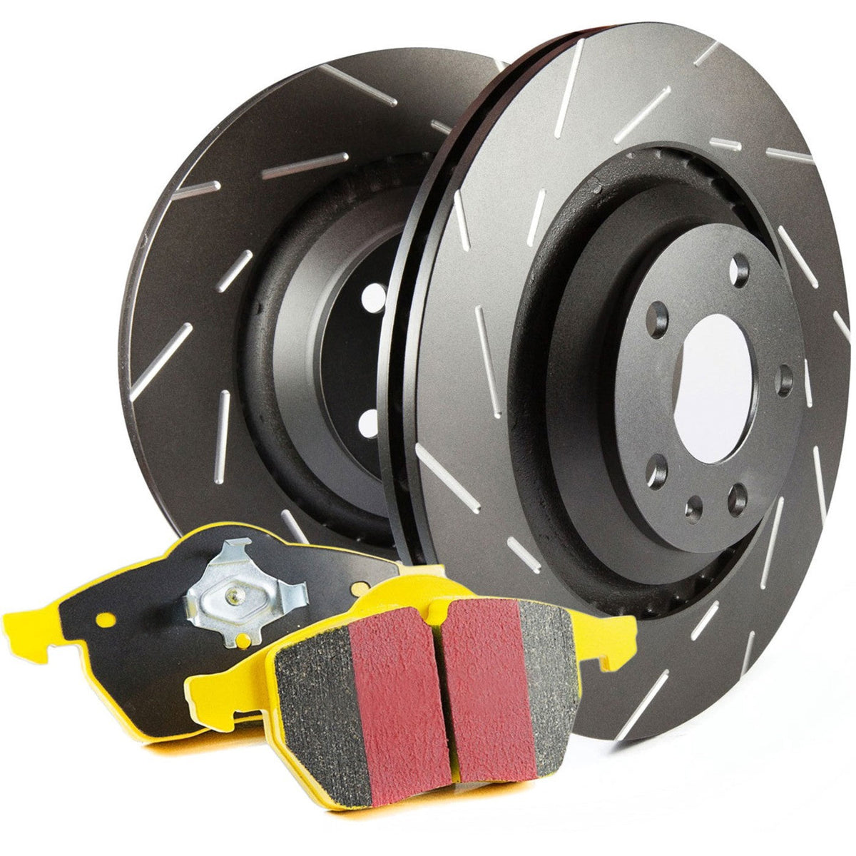Brake Disc and Pad Kit - Set of 2 for VW Jetta