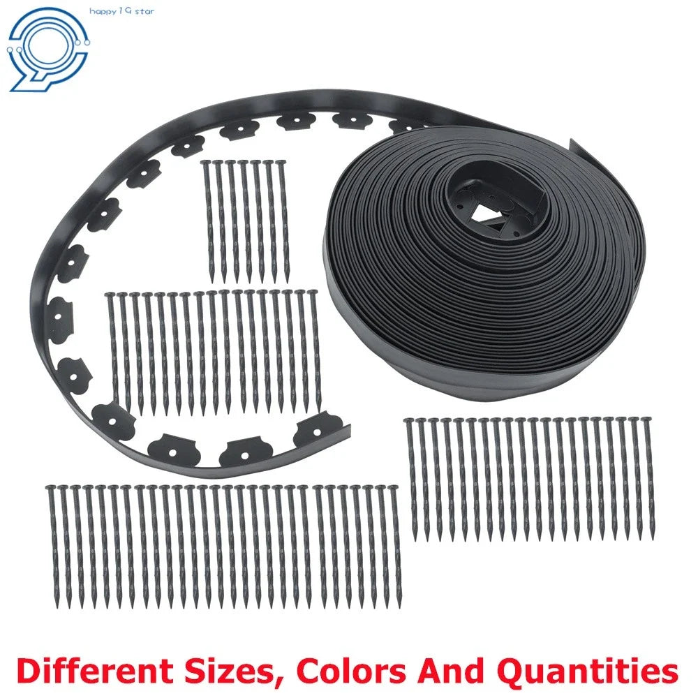 No Dig L-shaped Garden Lawn Border Edging Kit