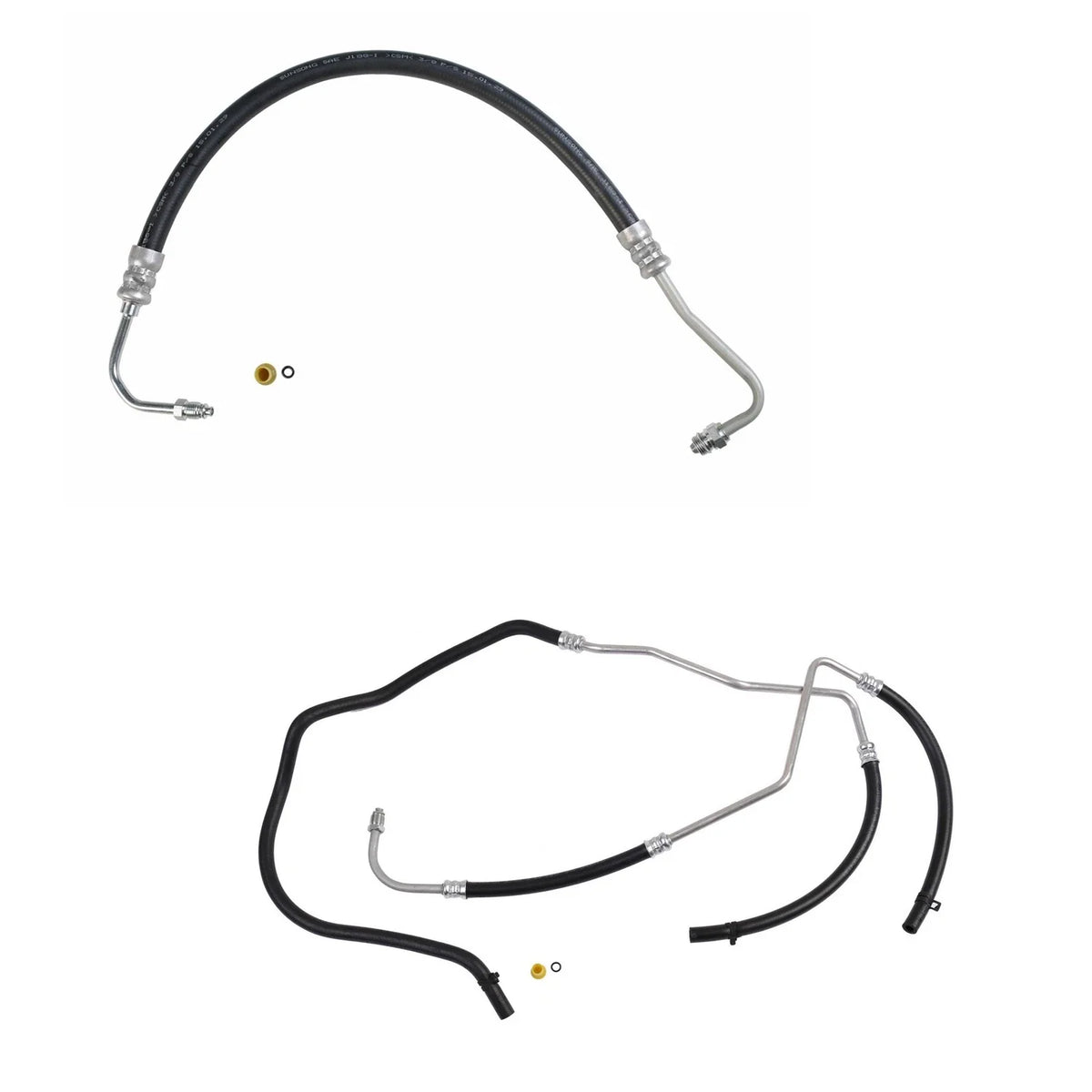 Sunsong Power Steering Pressure & Return Line Hose Kit for Ford F-250 (1999–2016)