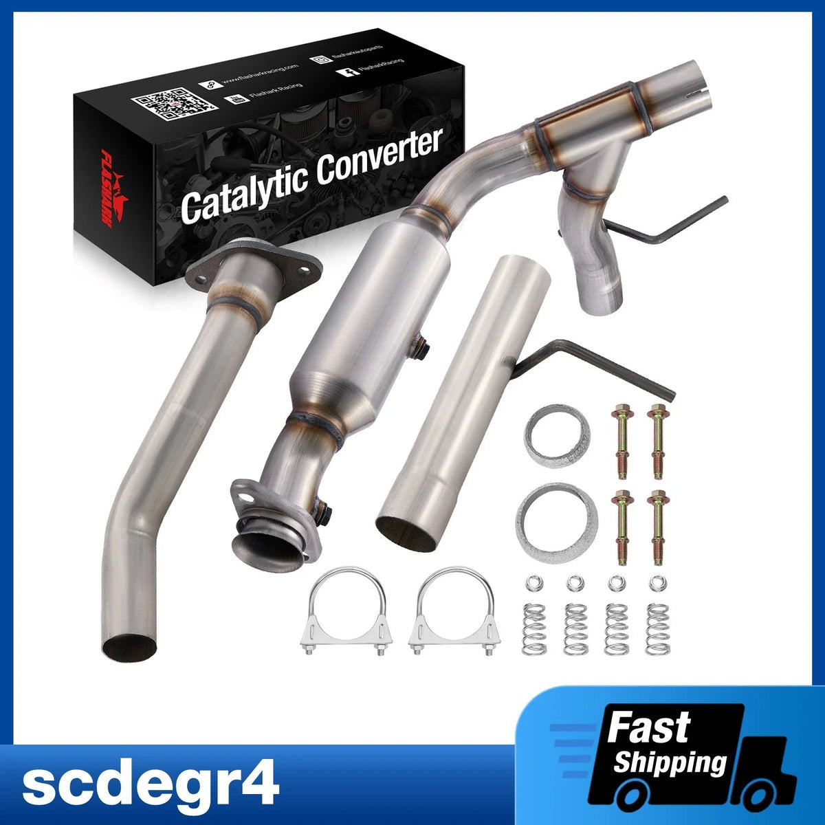 2-Pack Catalytic Converters for 2011-2014 Ford F-150 5.0L V8