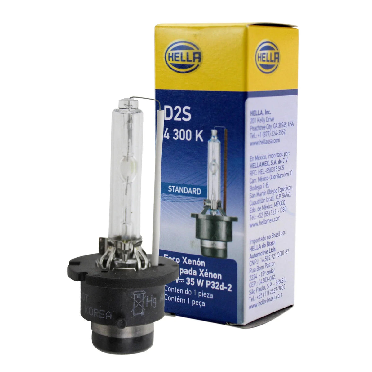 Automotive Light Bulb Hella D2S 4300K - Multi-Purpose