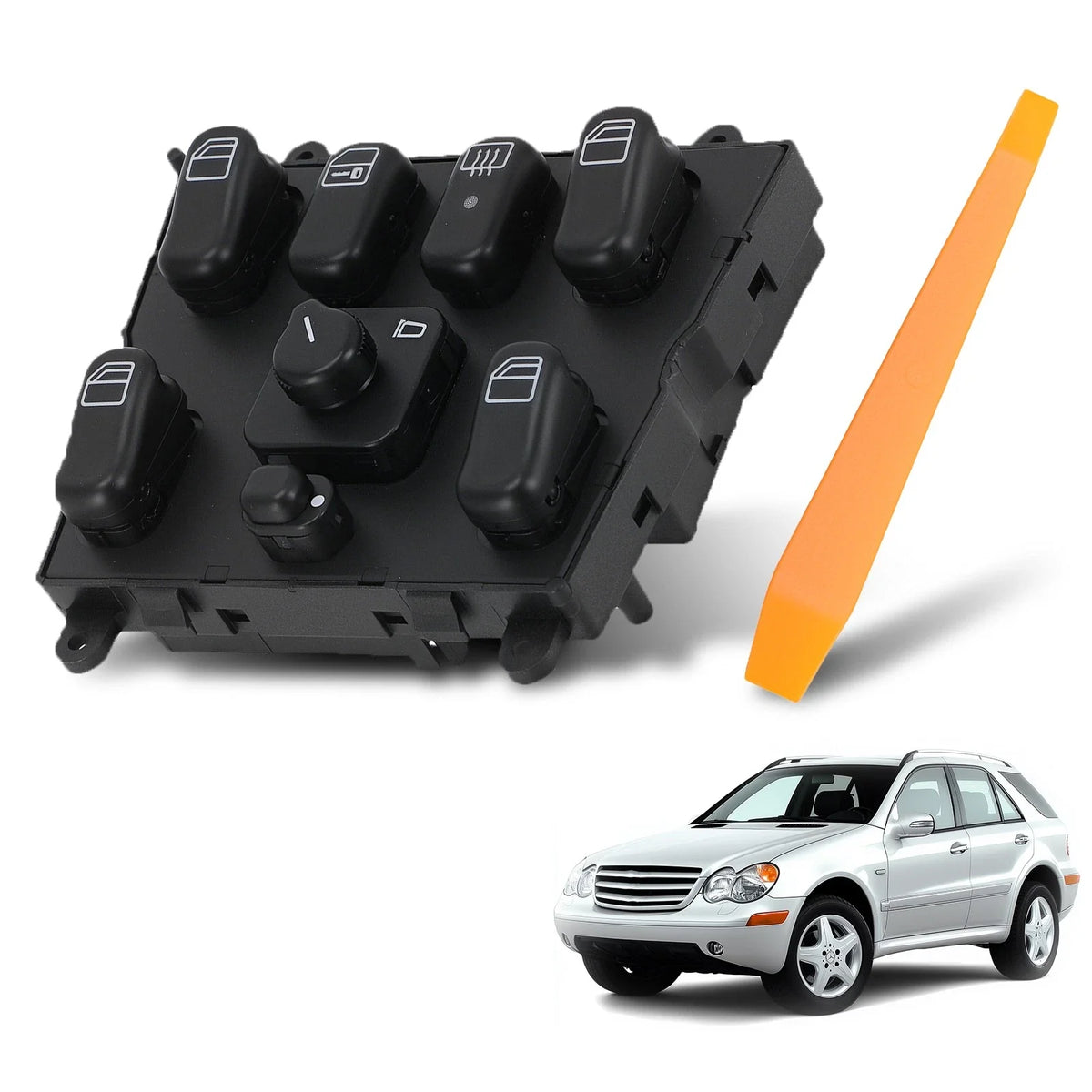 Master Power Window Switch for Mercedes ML320 ML430 ML500 ML55 (1998–2003)