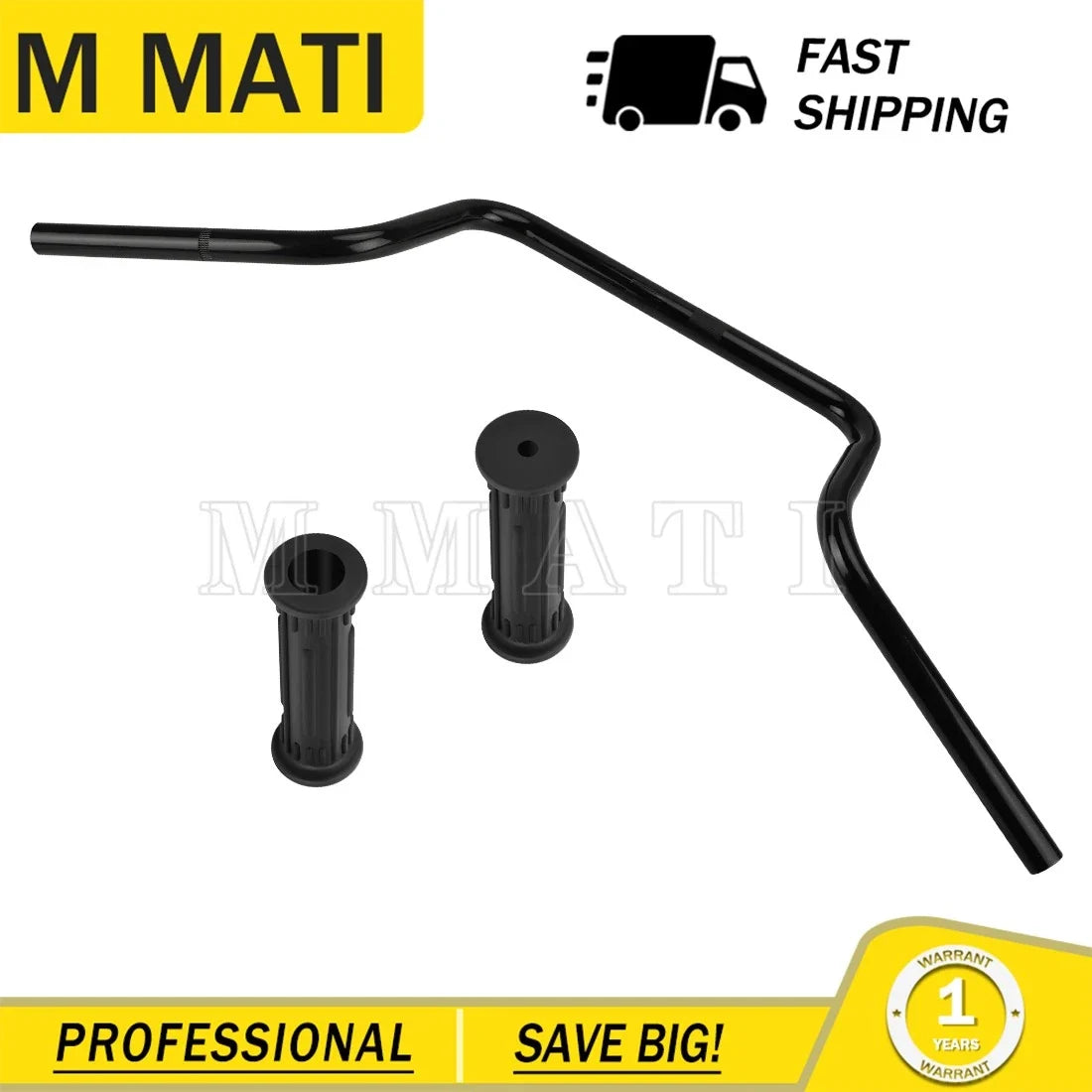 Heavy Duty Handlebar & Grips for Sportsman 500 6x6 (2001-2006)