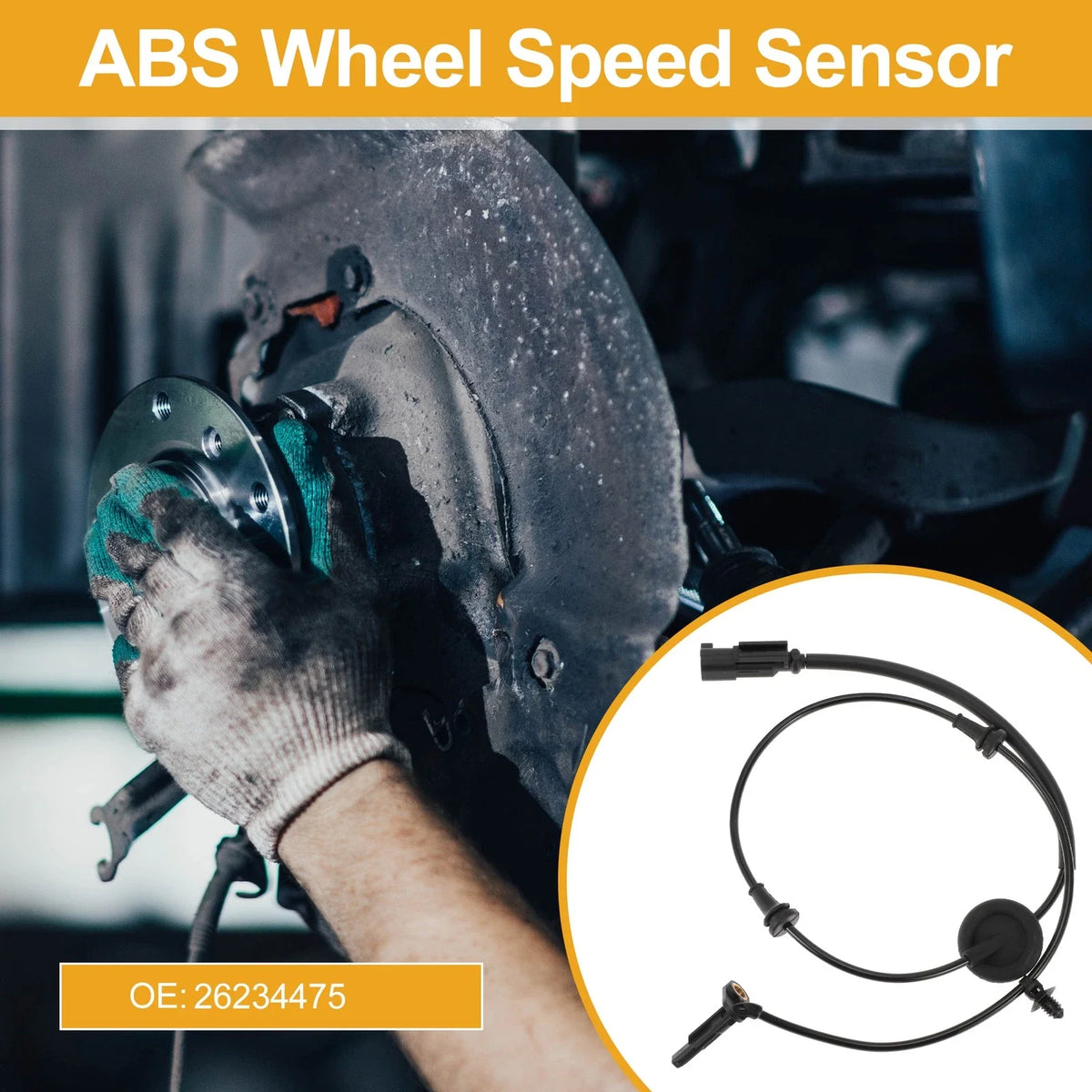 ABS Wheel Speed Sensor No. 26234475 for Buick GL8 (2011–2023) Front