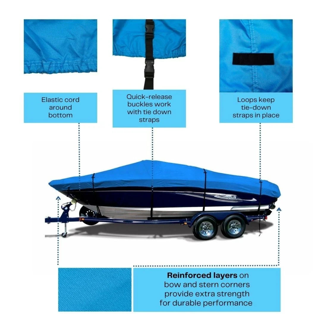 Waterproof Boat Storage Cover for Maxum 1800SR3 (2000–2005)