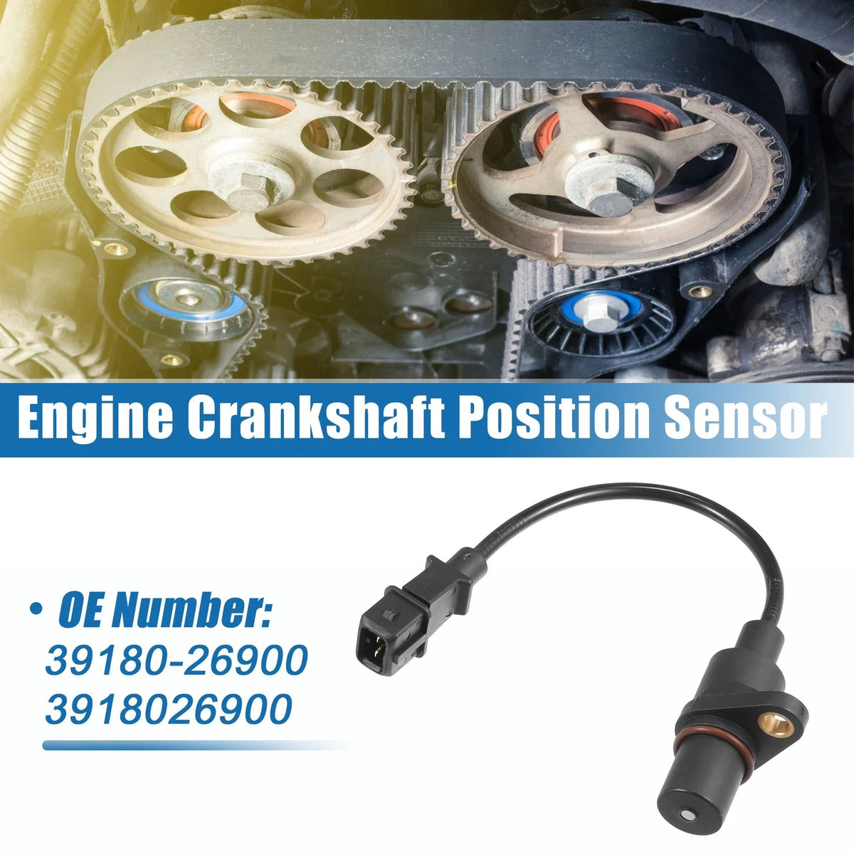 Crankshaft Position Sensor No. 39180-26900 for Hyundai Accent (2007–2011)