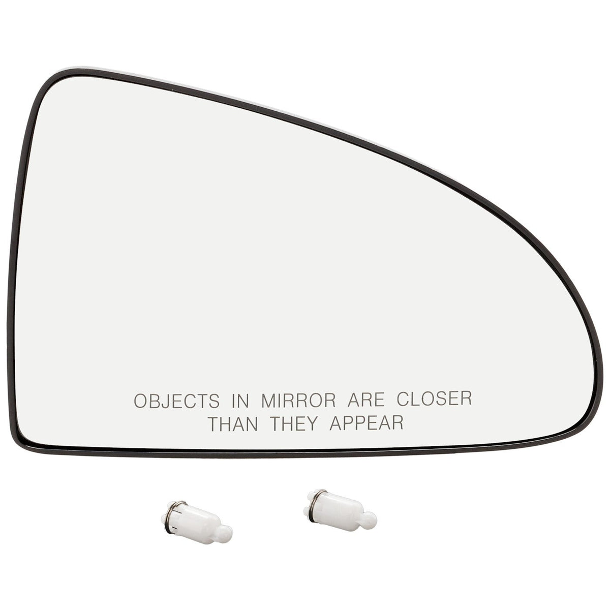 Convex Mirror Glass for Right Side of Chevy Malibu 2004-2008 with Plate