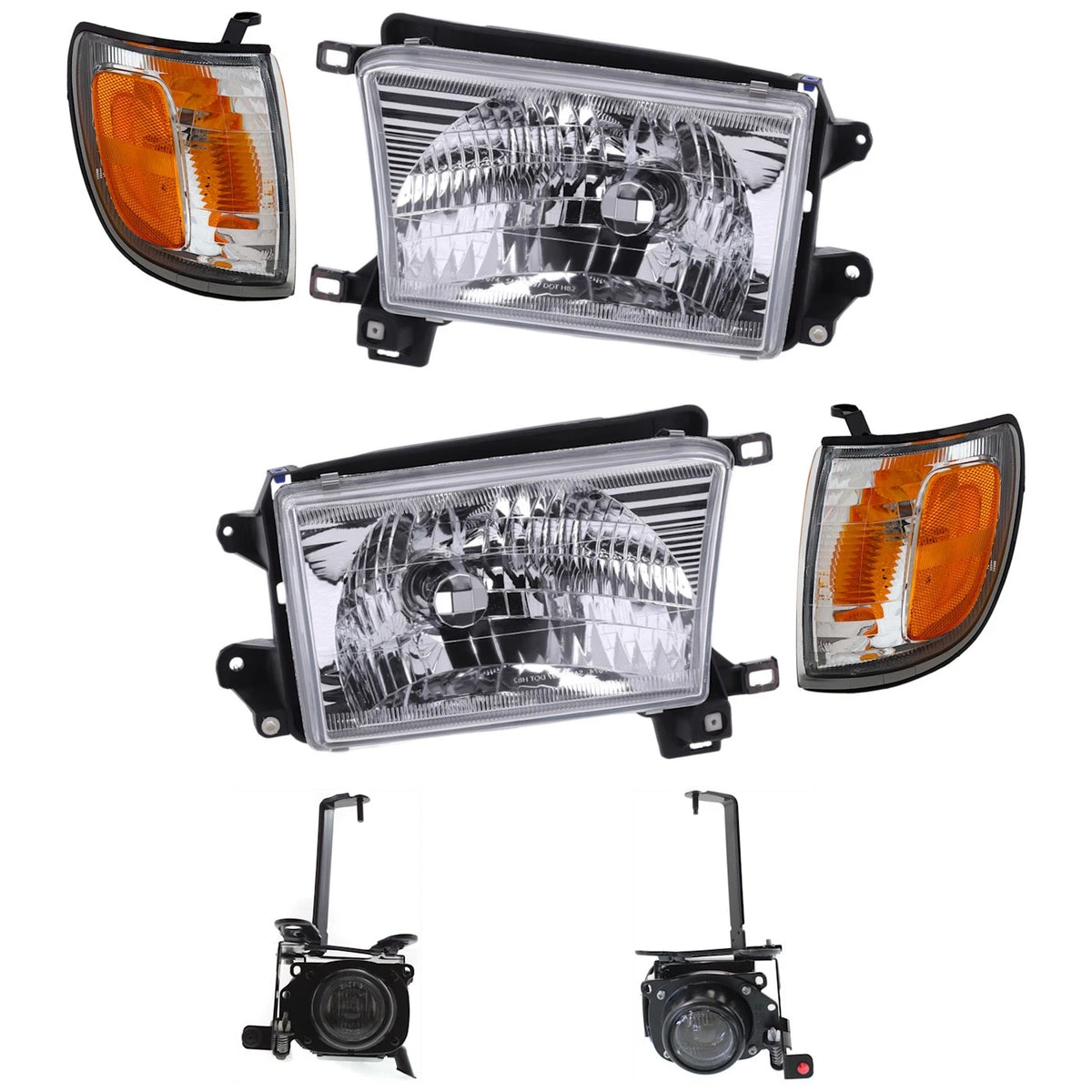 Fog Lights for Toyota 4Runner (2010–2023) Left Right Set of 2