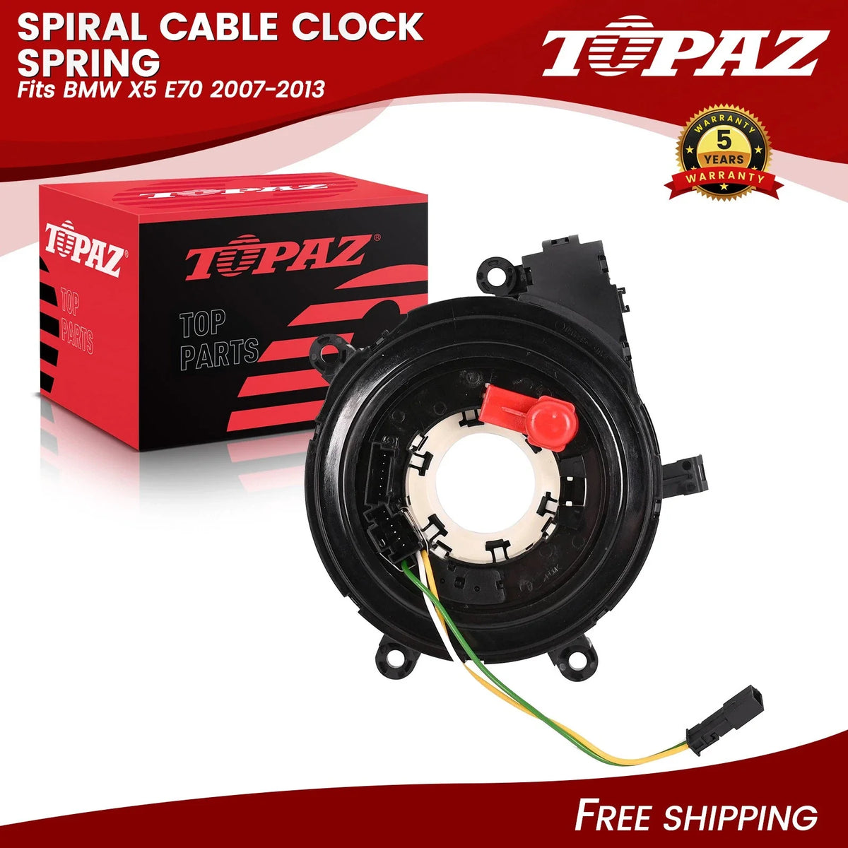 Clock Spring for BMW X5 E70 (2007–2013) with Heated Steering Wheel