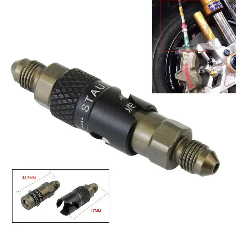 Brake Line Coupling Fitting Adapter M10x1 CNC for AN-3 AN3