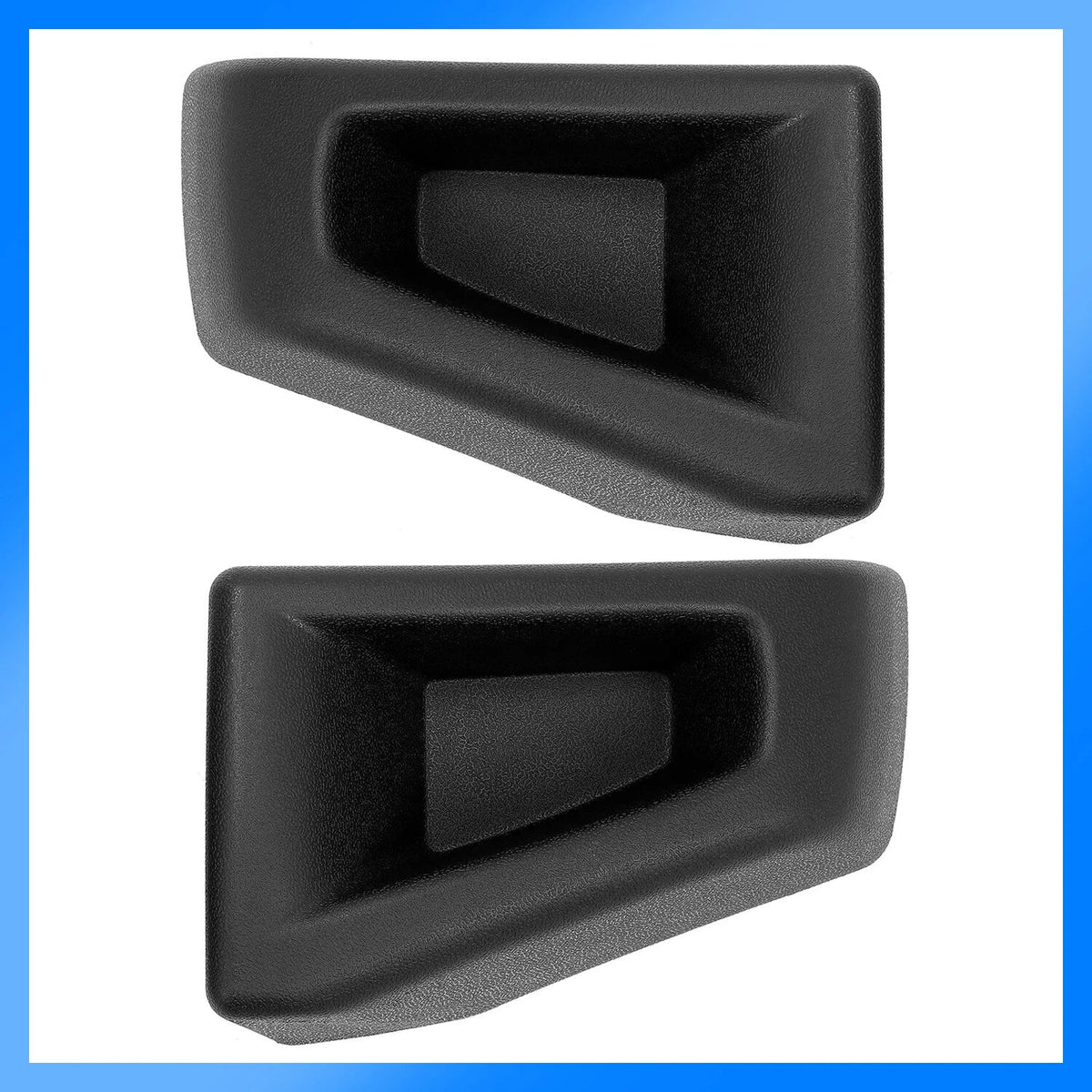 Front Bumper End Cap Set, Textured for Hummer H2 (2003-2009) Left & Right