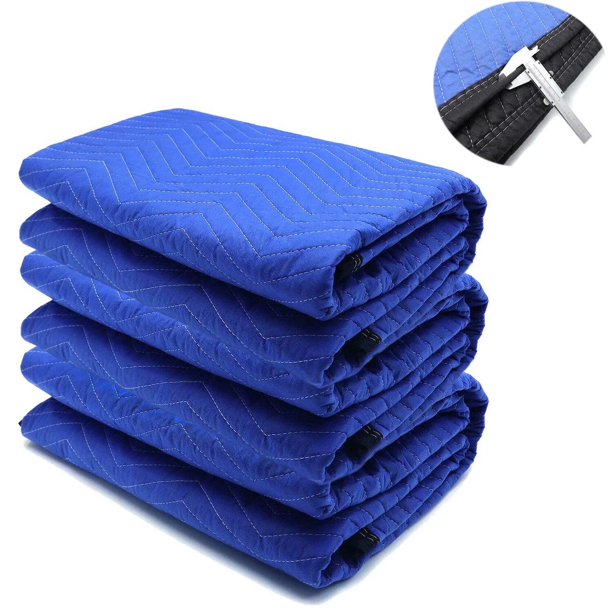 Extra Thick 3PC Furniture Moving Packing Blanket for Shipping