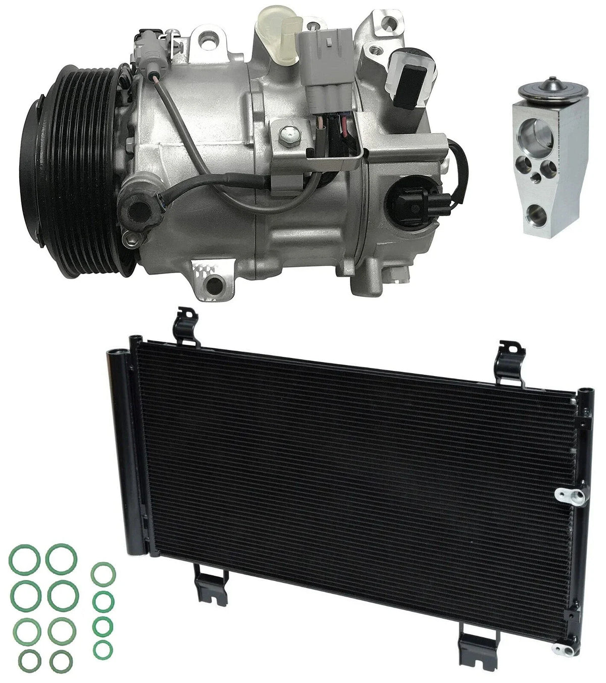 AC Compressor Kit With Condenser for Lexus IS350 3.5L (2013–2015)