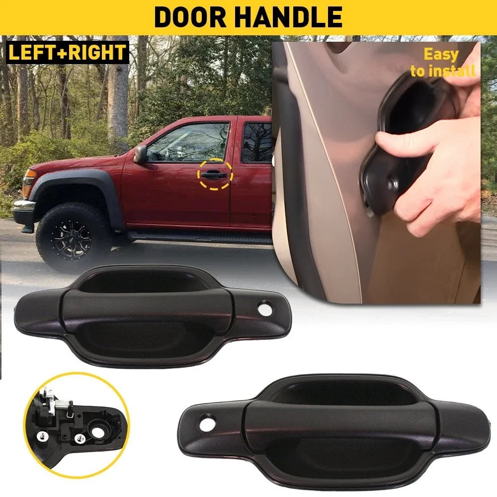 LHRH Black Door Handle for 2004-2012 GMC Canyon
