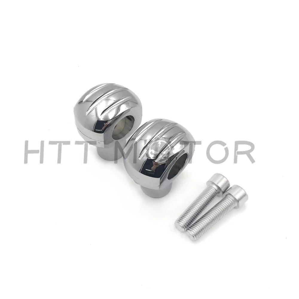 25mm Chrome Handlebar Riser for Choppers & Cruisers