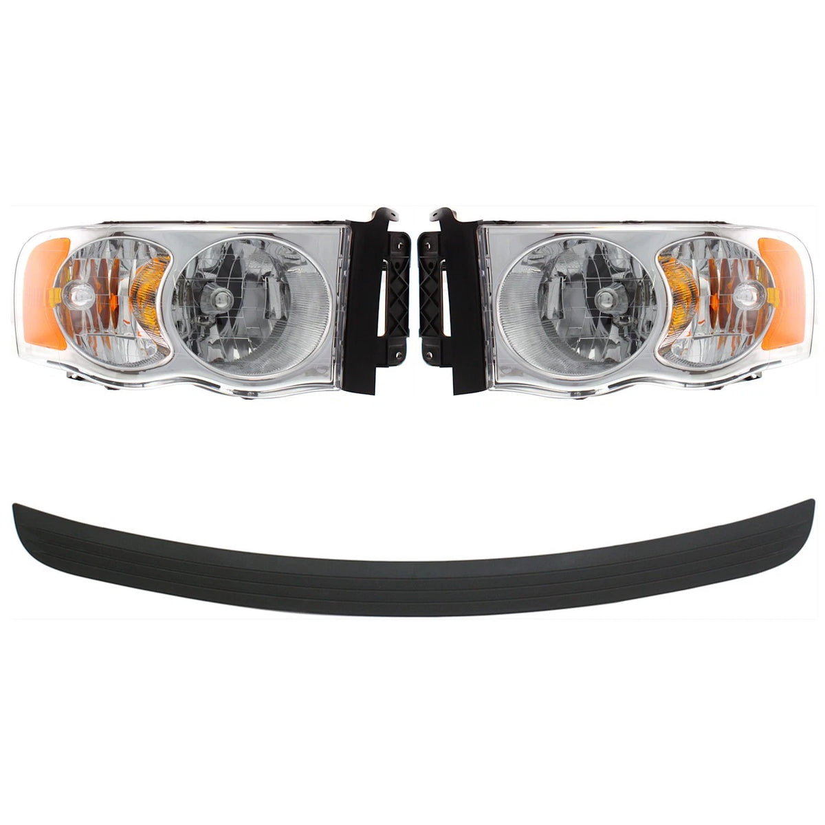 Headlight Set for Dodge Ram 1500 2500 3500 (2002–2008)