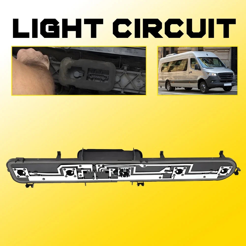 Tail Light Circuit Board w/ Bulb for Freightliner Sprinter 2500, 3500 (2007–2018)