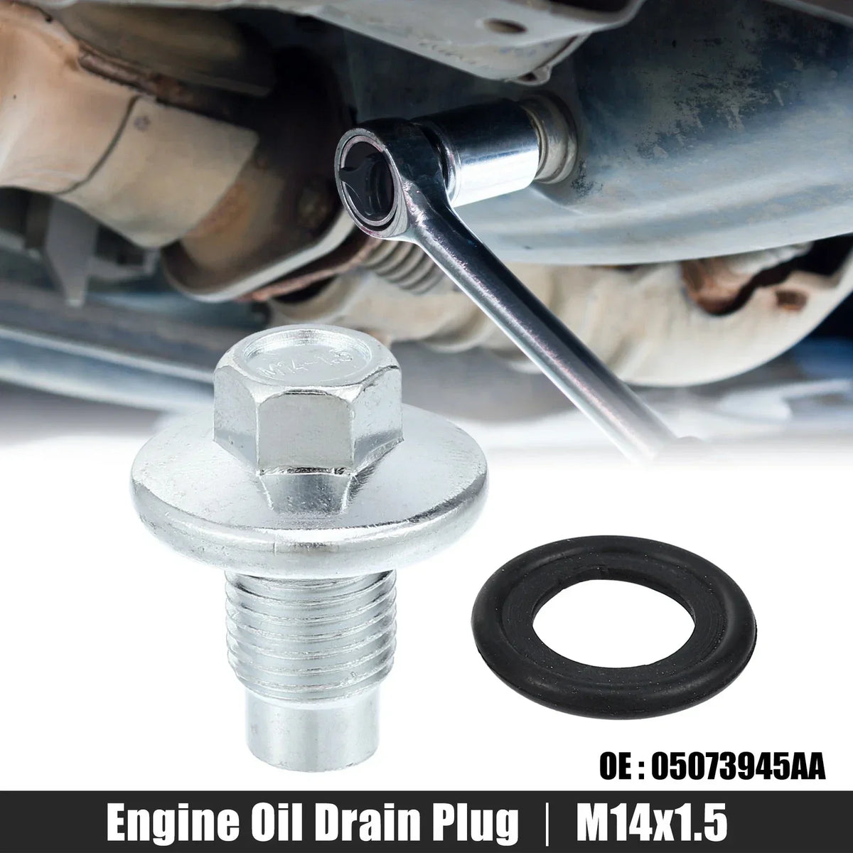 Oil Drain Plug Screw M14x1.5 for Dodge and Mercedes-Benz Vehicles