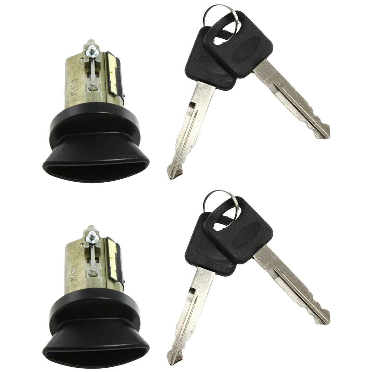 Set of 2 Ignition Lock Cylinders for Ford E150 E250 E350 F150 F250