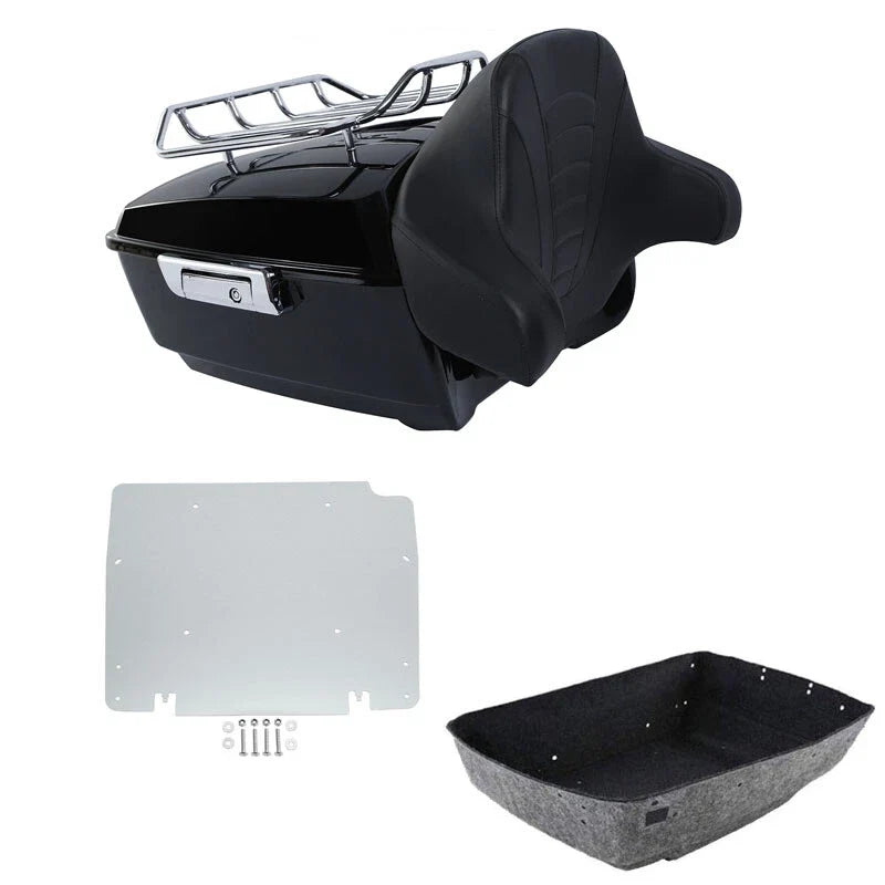 Trunk Backrest Rack Base Plate for Harley Touring 2014-2026