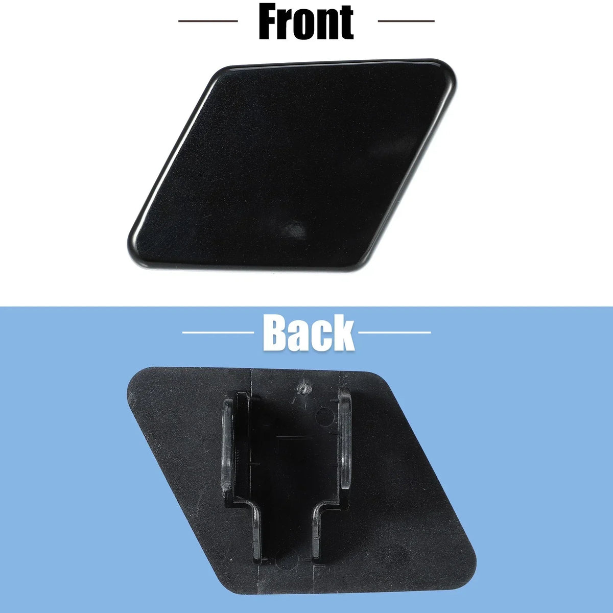 Black Left Front Washer Nozzle Cap for BMW 335xi 335i Headlight