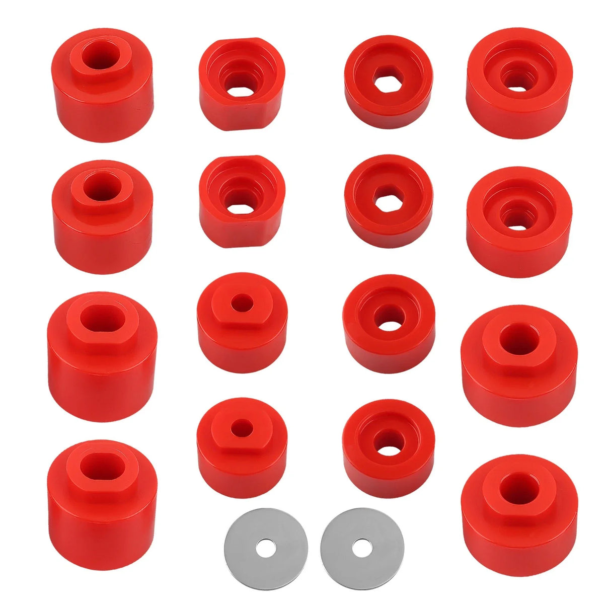 Body Mount Bushings Kit for Ford Explorer Sport Trac (2001–2005) Red