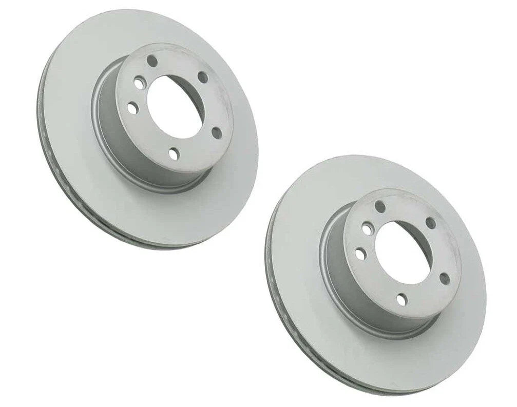 Set of 2 Front Disc Brake Rotors for BMW E82 E90 128i (2008–2013) 34116772669