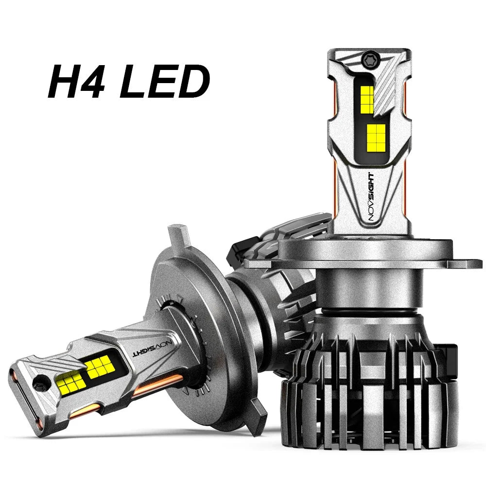 LED Headlight Bulb H4 9003 35000LM 6500K for NOVSIGHT