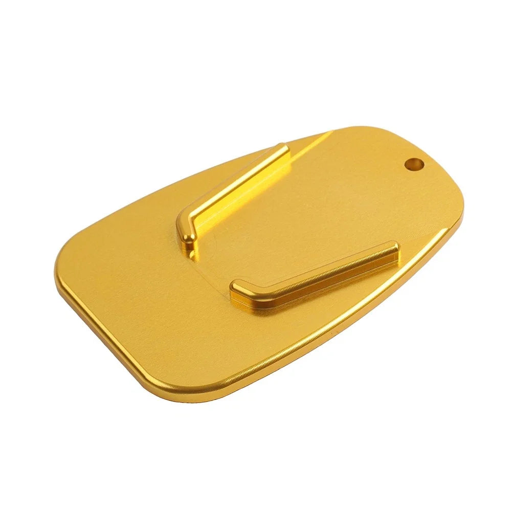 Aluminum Alloy Motorcycle Side Stand Kickstand Pad Plate for Universal Models