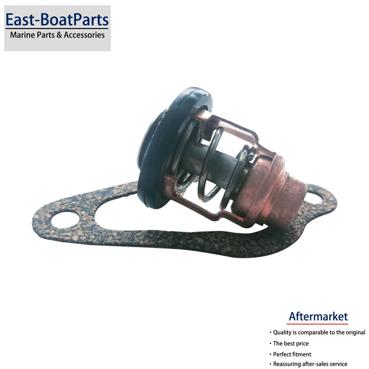 Thermostat with Gasket for Mercury 8-30 HP Motor (60°C 140°F) 8M0119207