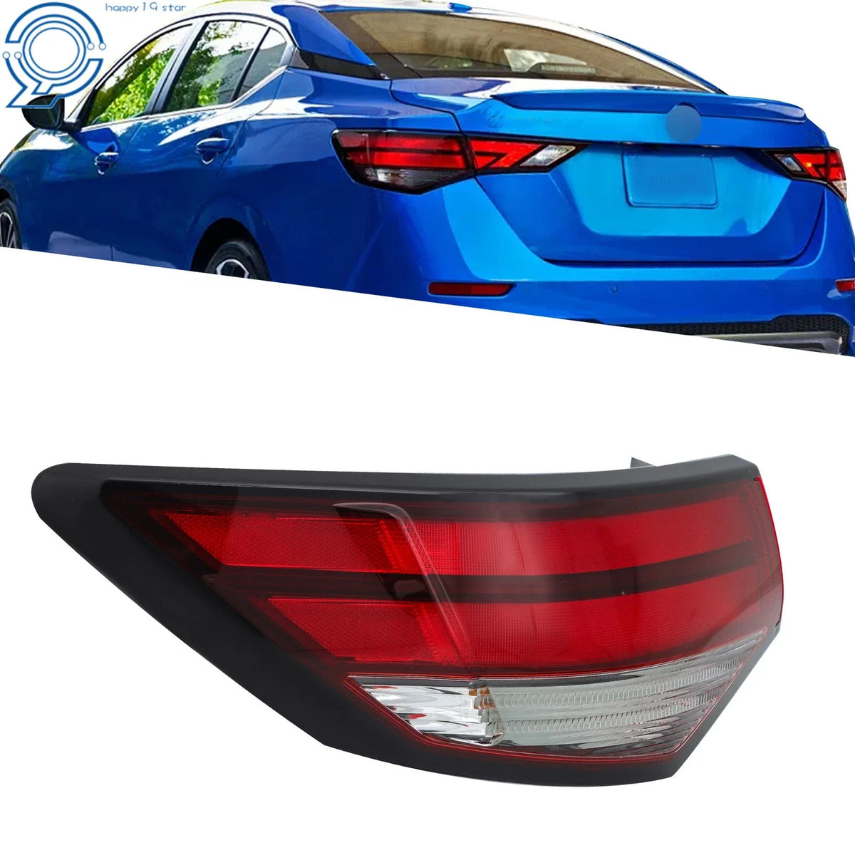 Outer Tail Light for 2021–2023 Nissan Sentra (Rear Left)