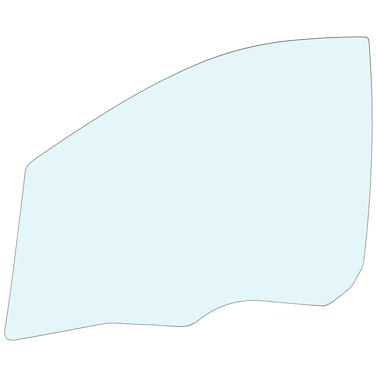 Driver Side Front Door Glass for Kia Rondo (2007-2012)