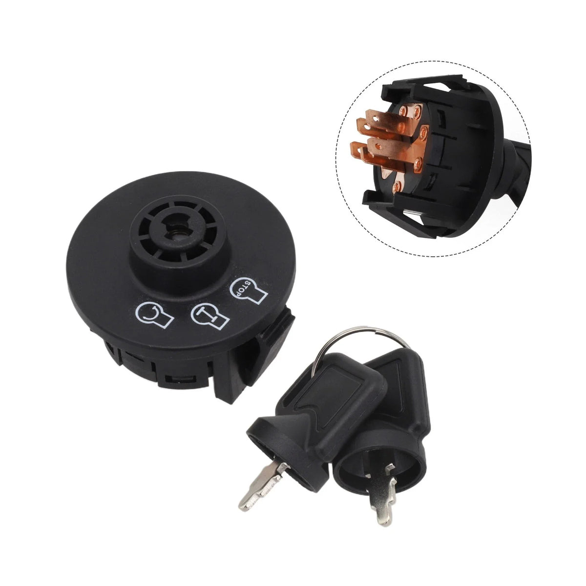 3 Position Ignition Switch Keys for ExMark Lawn Mowers