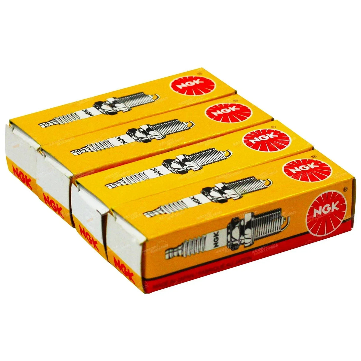 4x NGK Spark Plugs for Mazda 323 BD FA UC 1.4L 1.3L 1.5L (1978-1985)