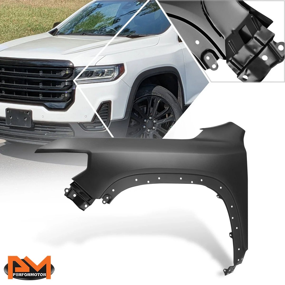 Driver Side Front Steel Fender Panel for GMC Acadia (2020-2023)