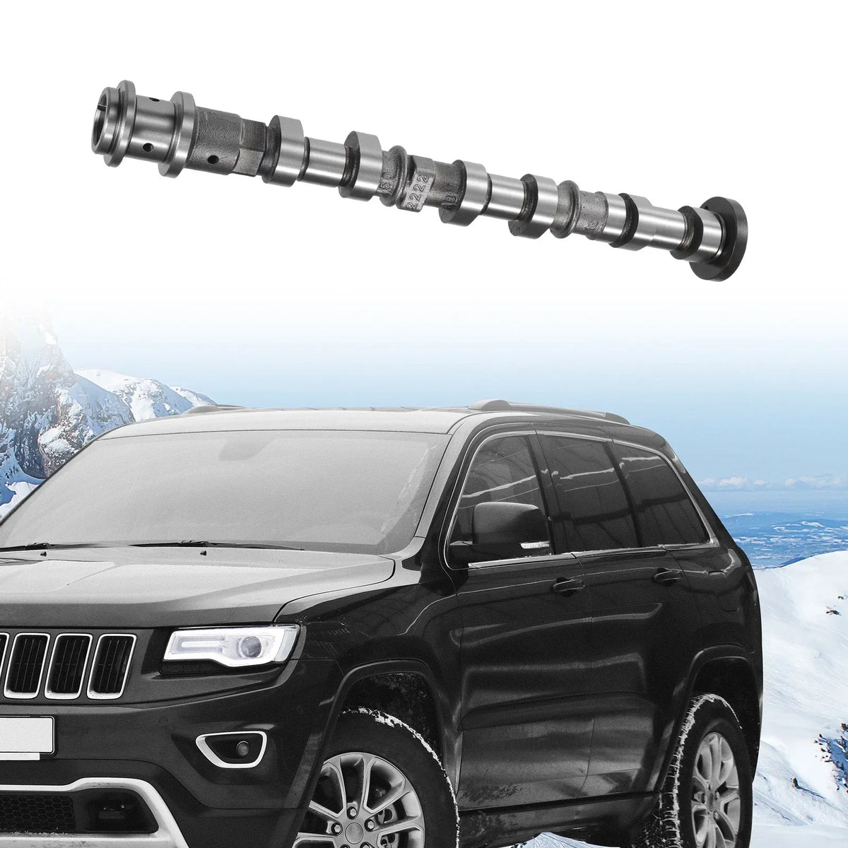 Intake Camshaft - 1 Piece, Silver Tone for Dodge (2011-2019)