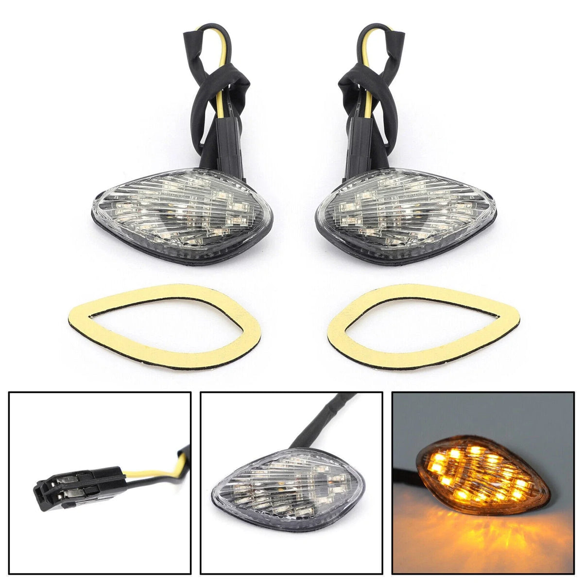 Turn Signal Set for Honda CBR 600 F3/F4/F4i, CBR 1000 RR, CB 919 (1997–2007)