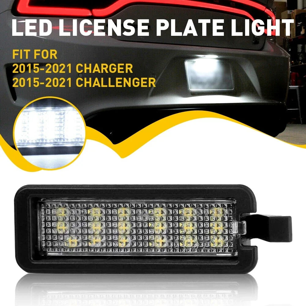 LED Lamp Assembly for License Plate on Dodge 300 Charger Challenger 2011-2023