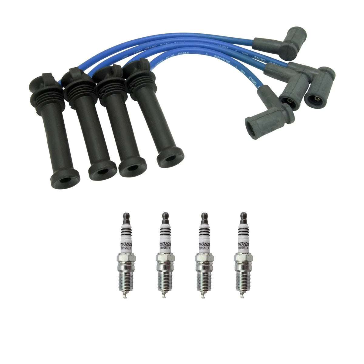 NGK 8mm Wire Set for Ford Ranger (1998–2011) - Iridium Spark Plug Kit