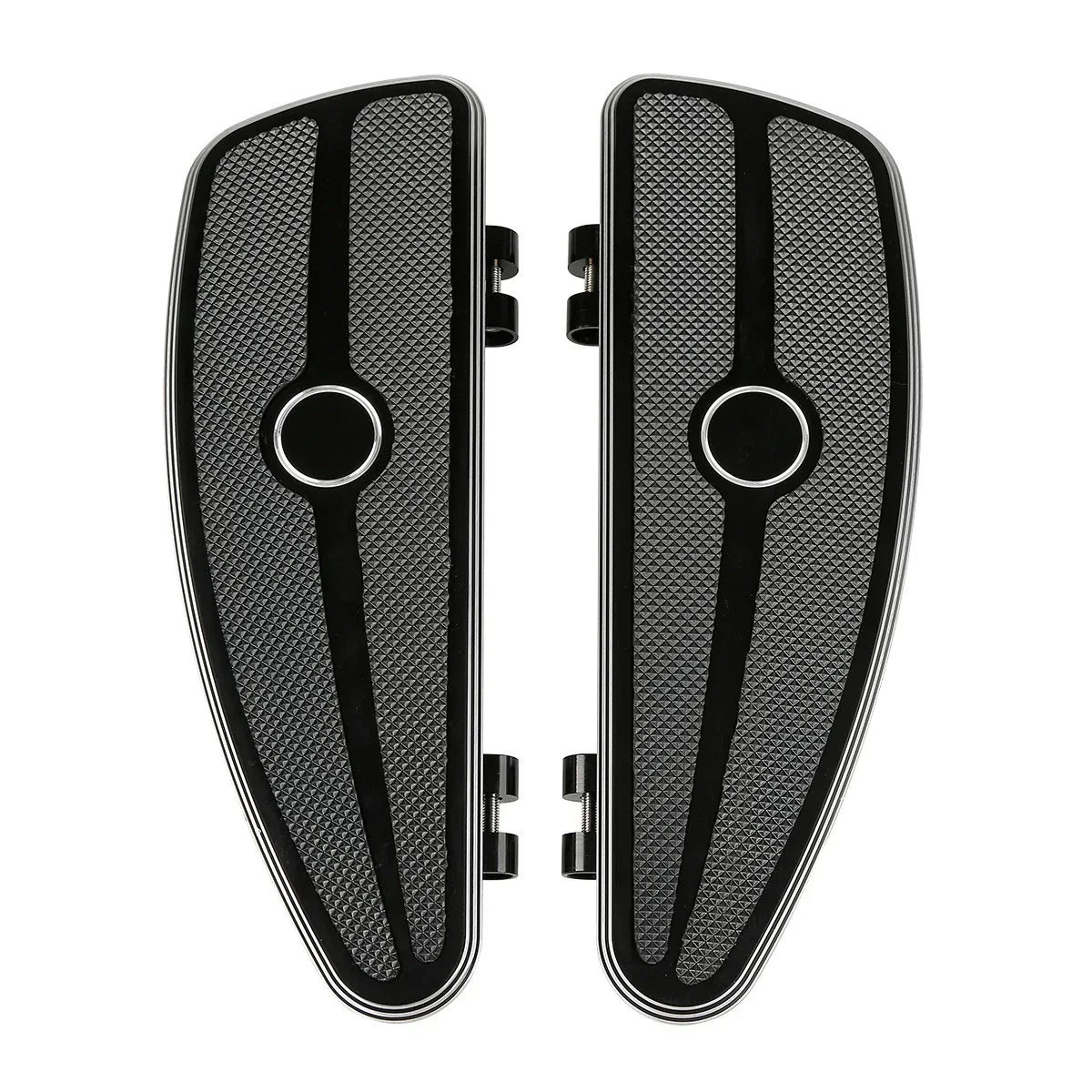 Mount Bracket for Black Half-Shield Rider Floorboards Harley Touring 2014-24