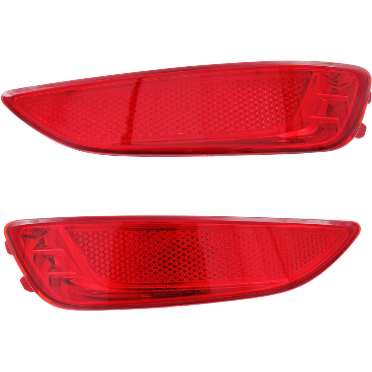 Rear Bumper Reflector Set for Hyundai Accent (2012–2017) CAPA Certified