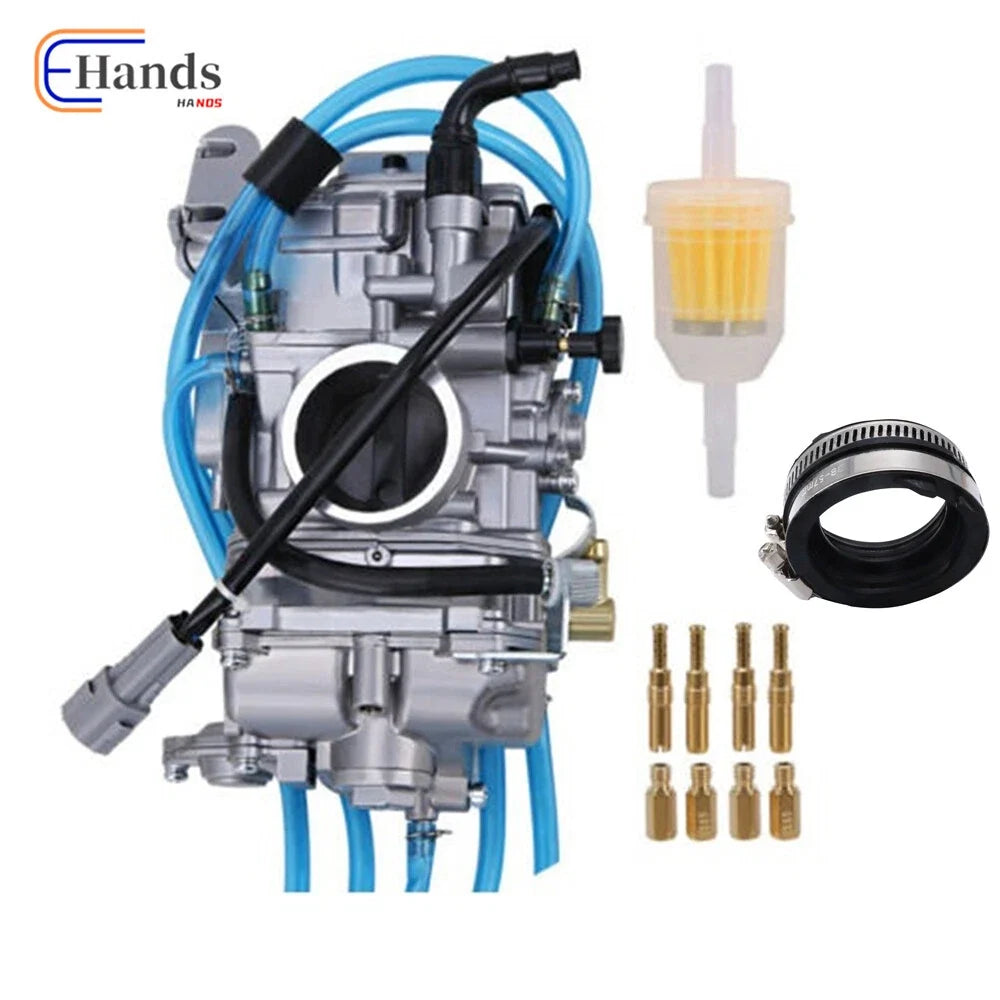 Carburetor with Intake Manifold for Kawasaki KLX450R & Yamaha YZ426F